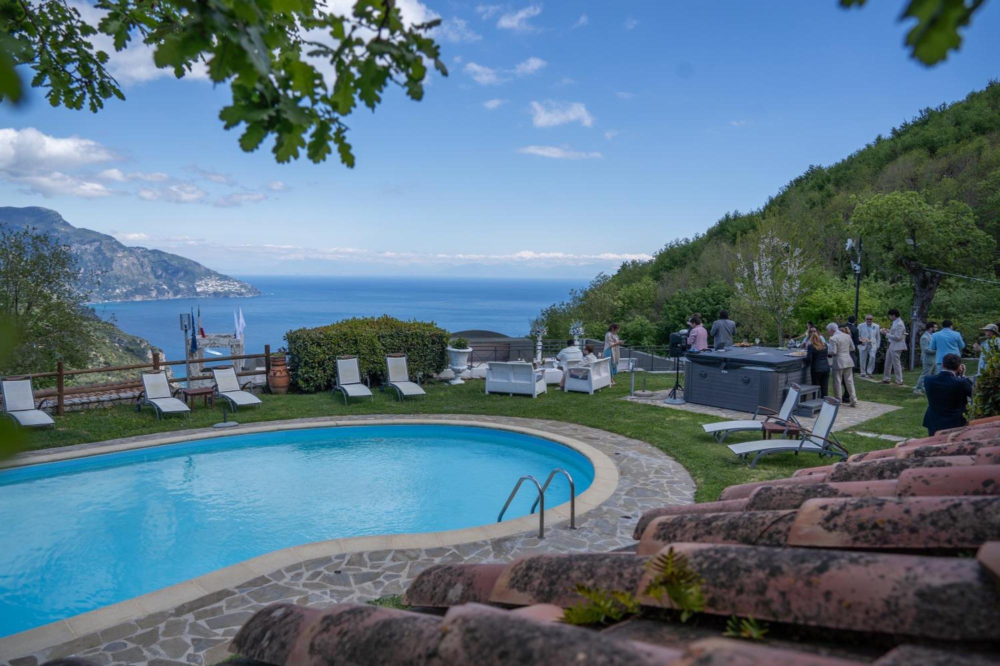 Villa La Ventana Sant'Agnello Bagian luar foto